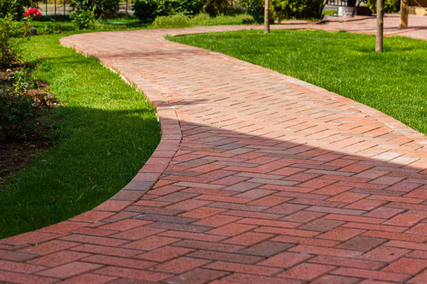 Permeable Paver Driveway in Pecan Grove, TX